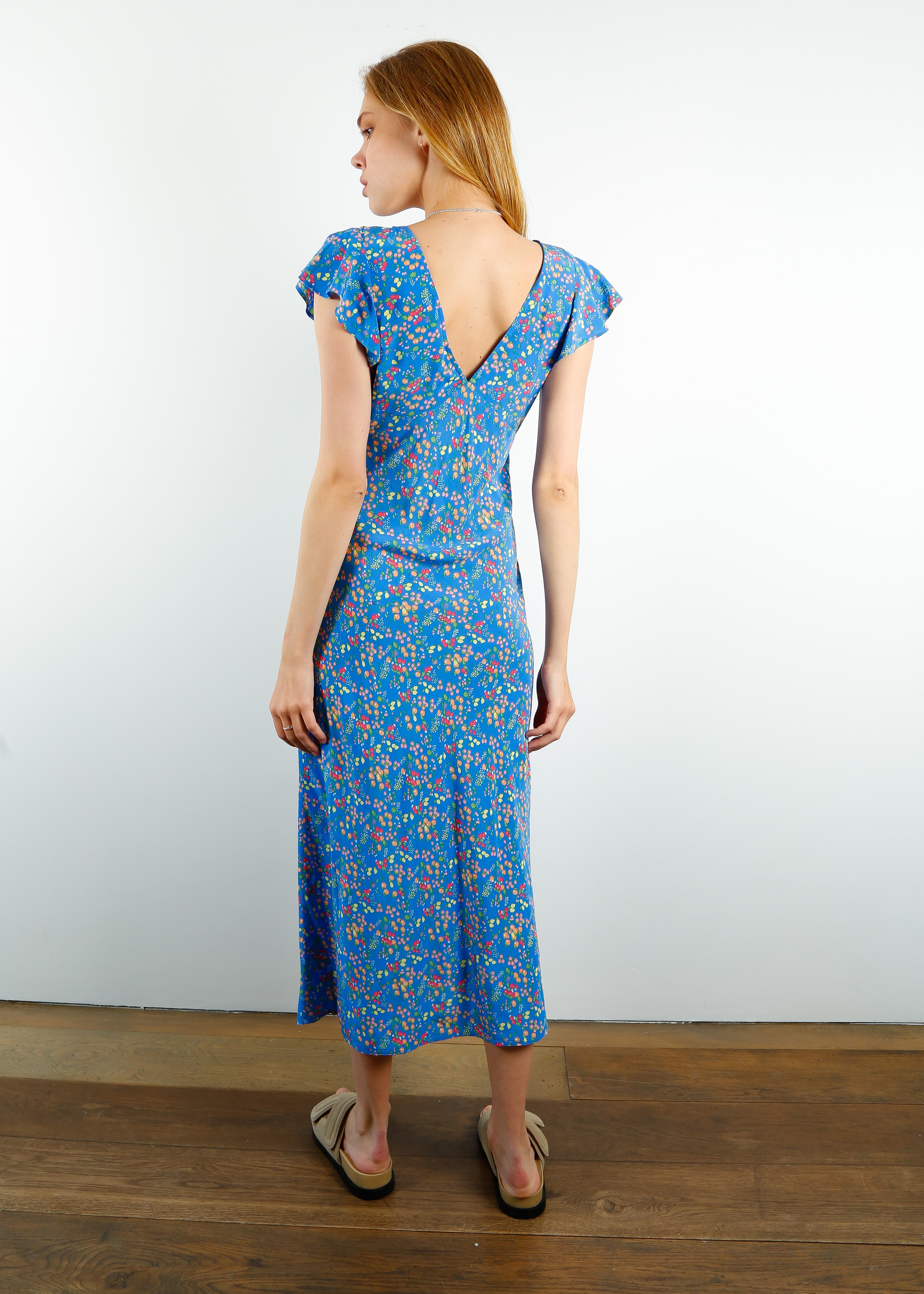 RAILS Kenz Dress in Blue Citrus Grove