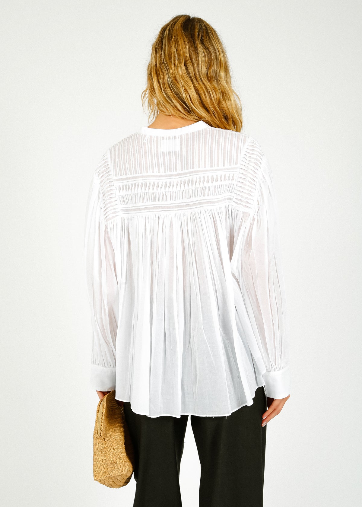 IM Plalia Blouse in White