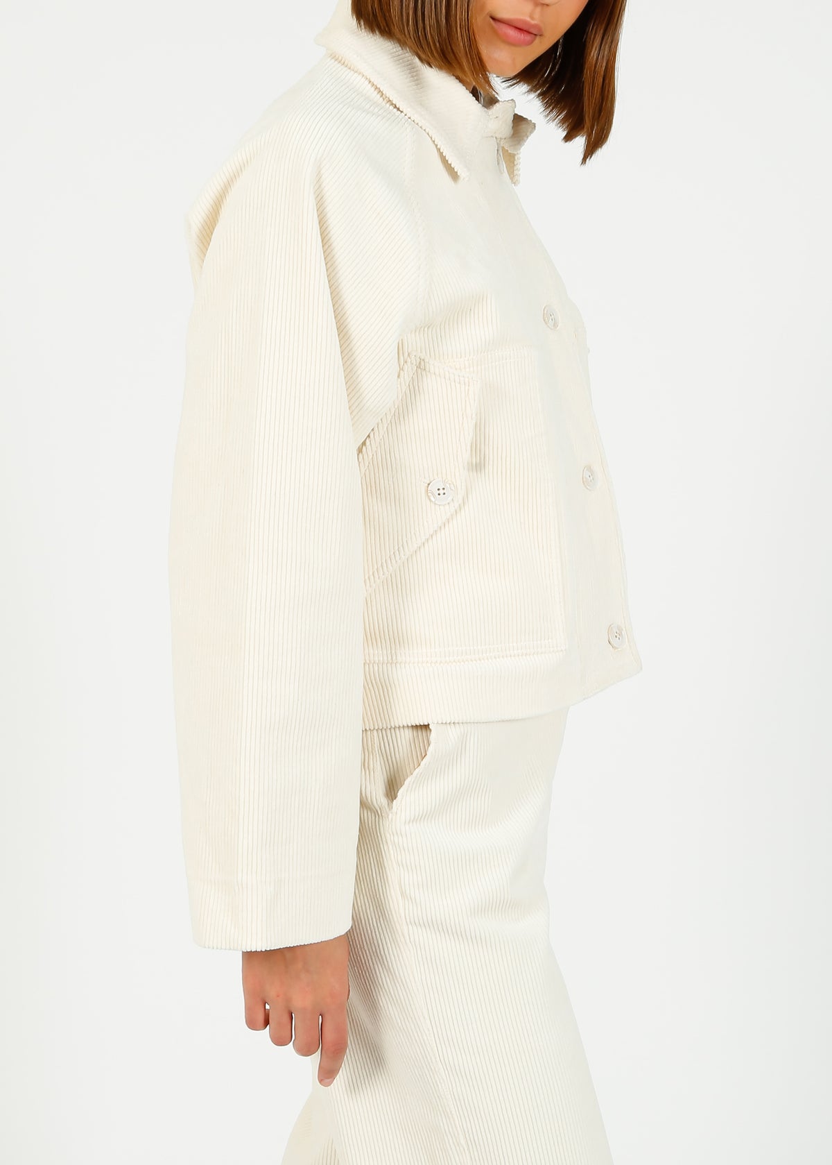 PAIGE Tylee Jacket in Ivory