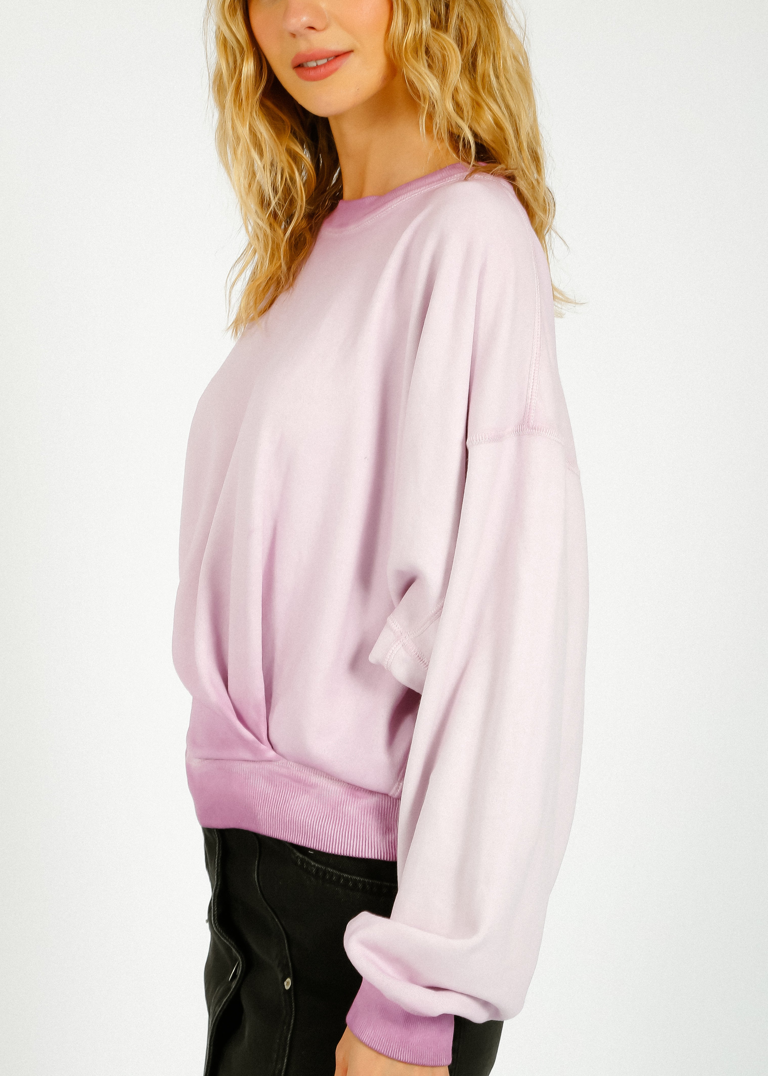 IM Paulia Sweatshirt in Ombre Lilac