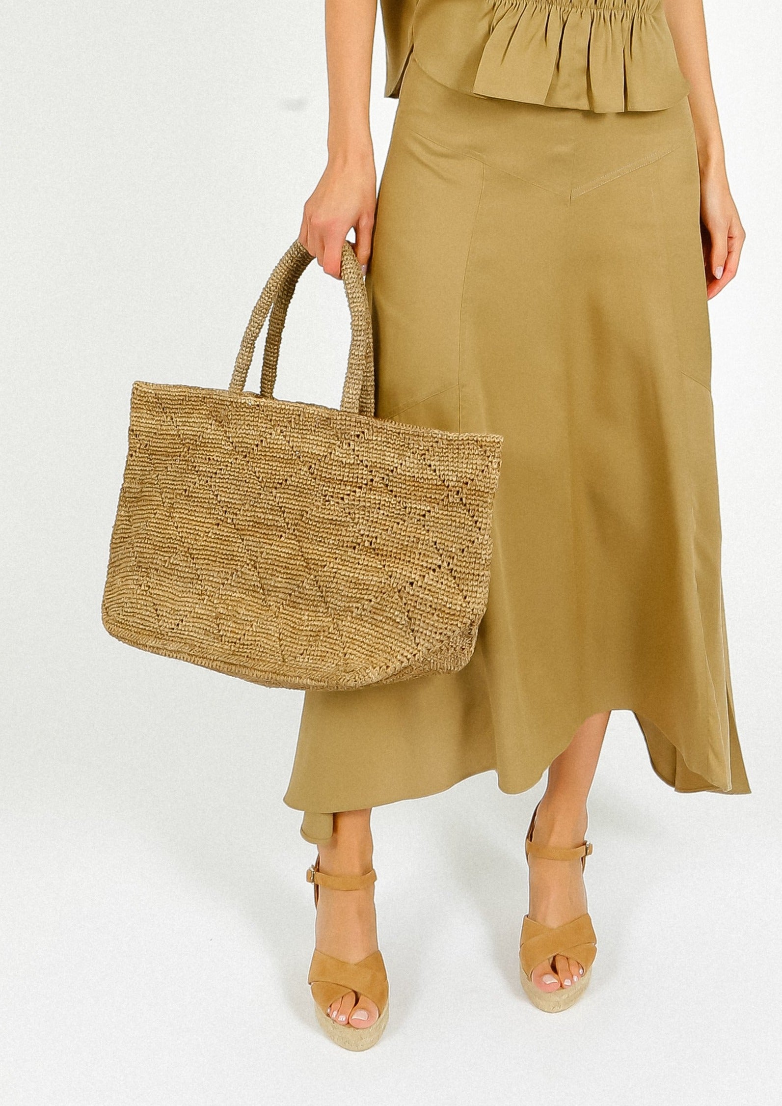 SOVANI Yolande Bag in Taupe