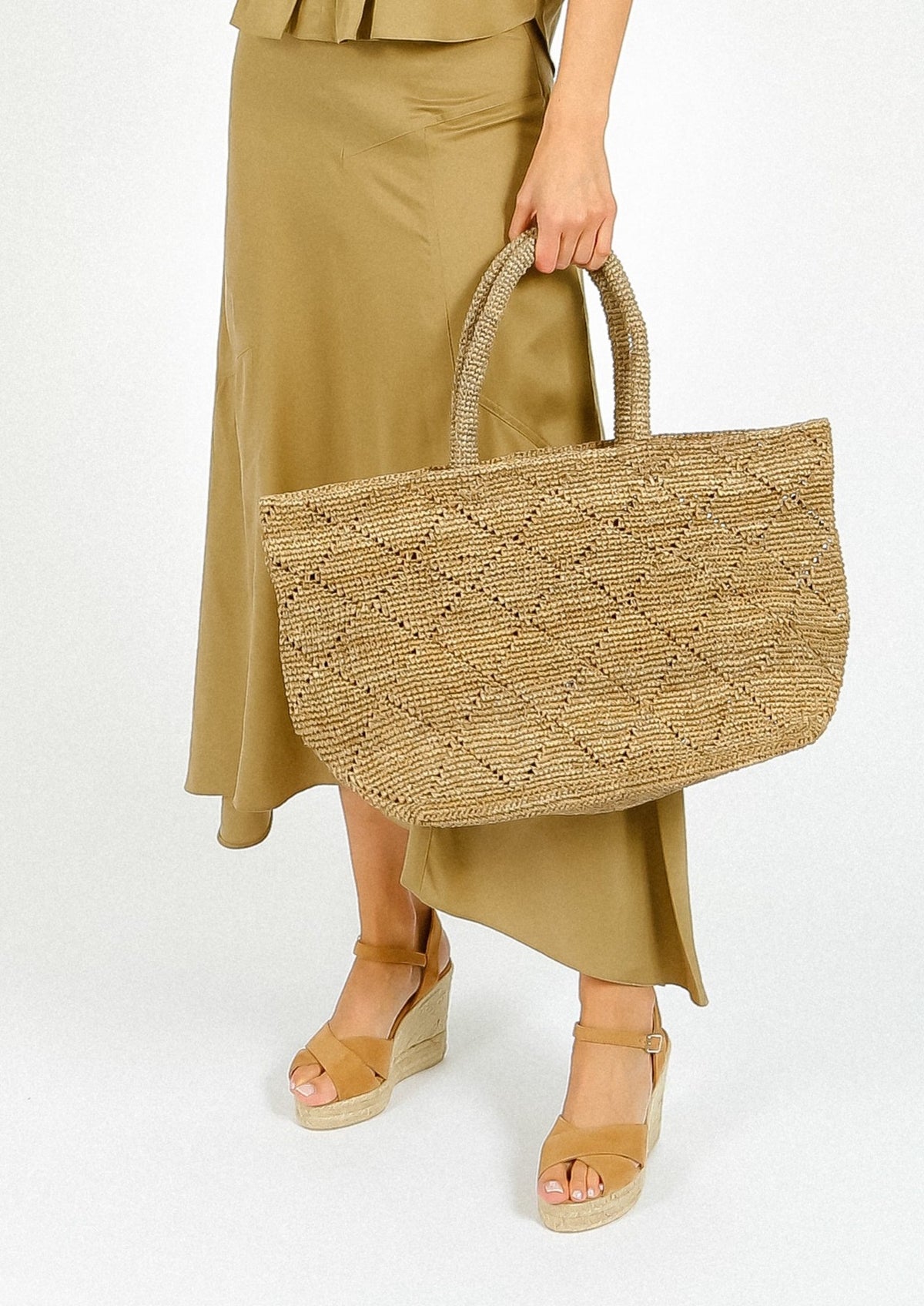 SOVANI Yolande Bag in Taupe