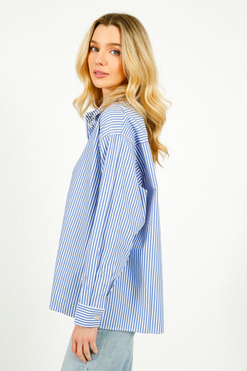 RAILS Stina Shirt in Oxford White Stripe