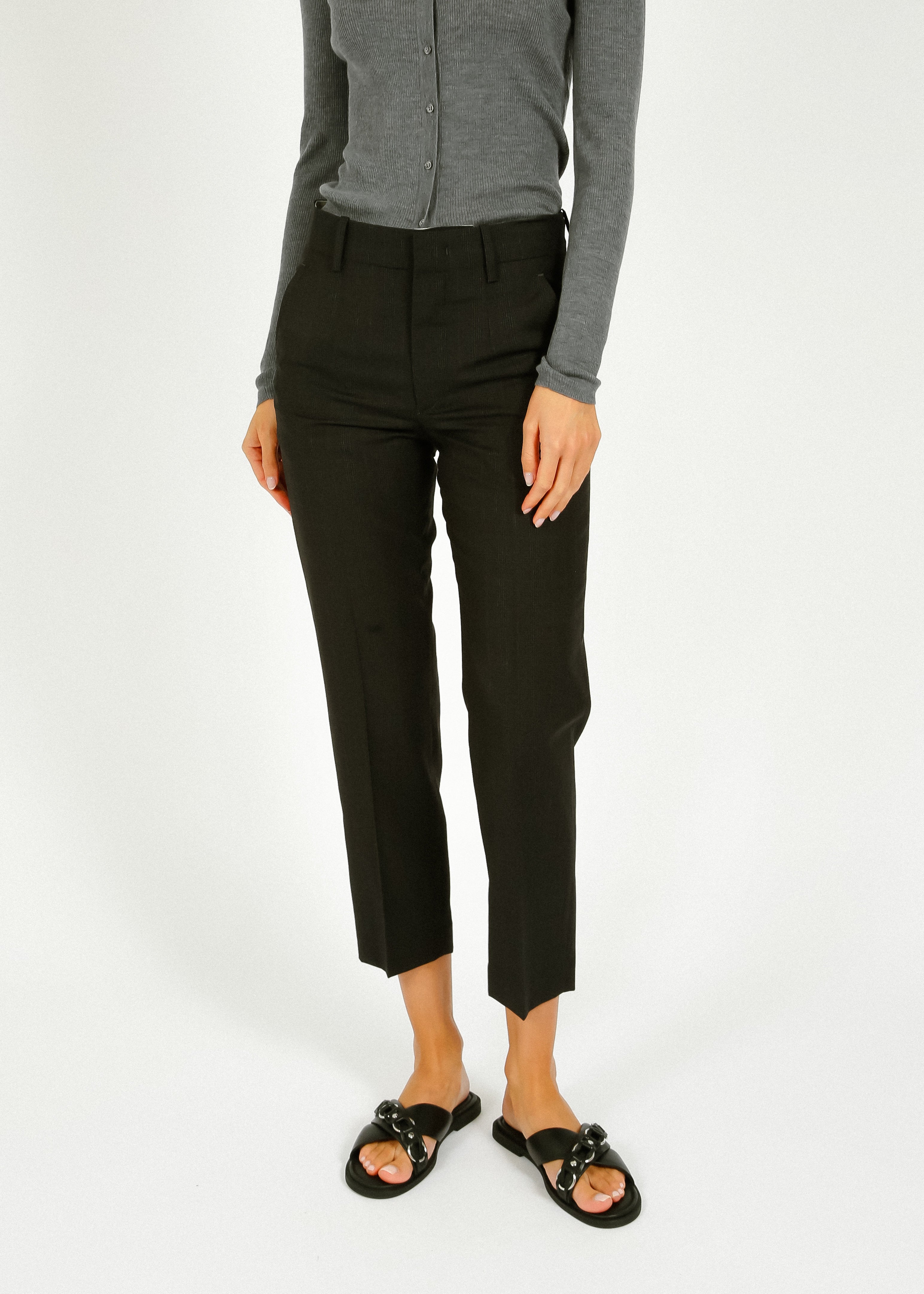 IM Ritana Slim Trousers in Anthracite