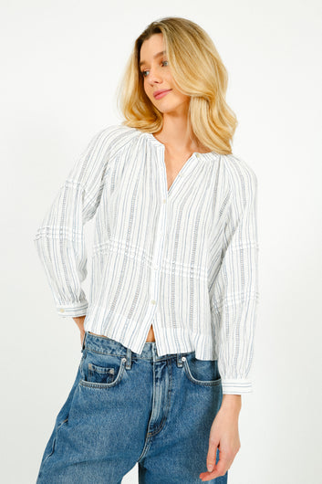 RAILS Frances Blouse in Sonoma Stripe