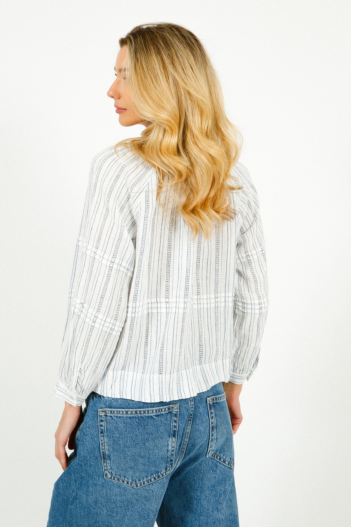 RAILS Frances Blouse in Sonoma Stripe