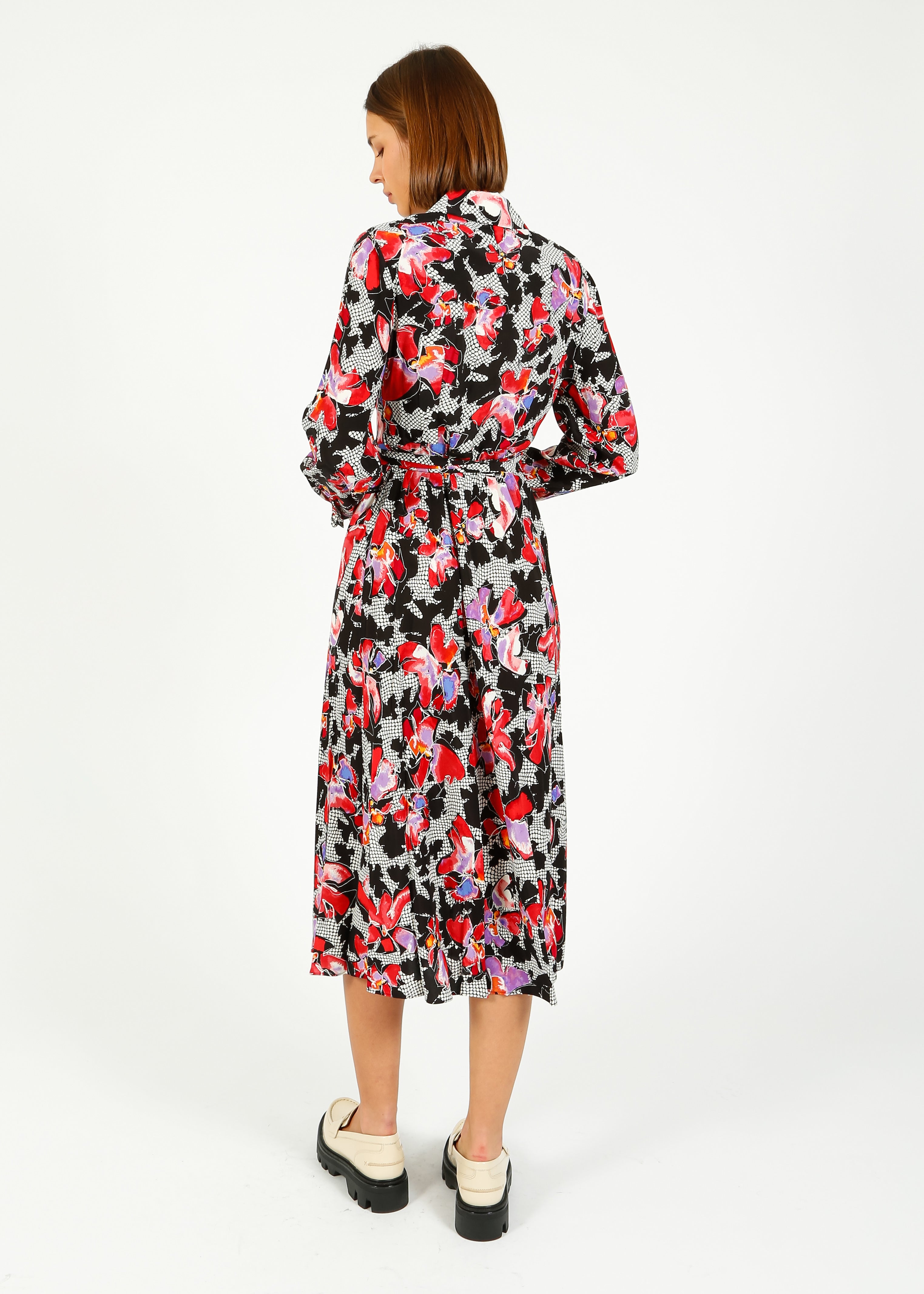 DVF Tori Dress in Odette Floral