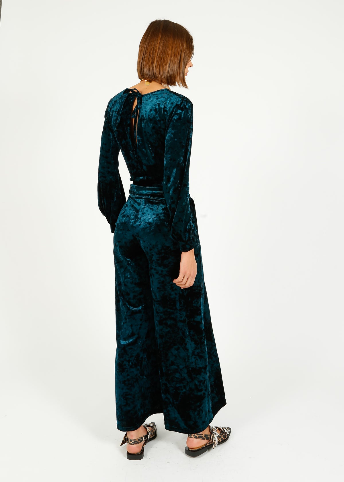 ONJENU Laurie Jumpsuit in Velvet Blue