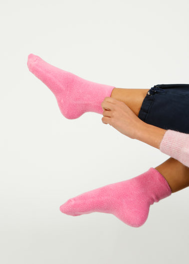 LBS Cloud Socks in Bubblegum