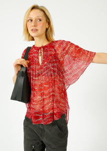 You added <b><u>IM Neslya Blouse in Red</u></b> to your cart.