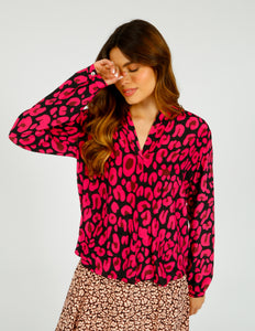 You added <b><u>PPL Sandy Silk Shirt in Leo 02 Pink</u></b> to your cart.