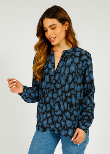 PPL Sandy Shirt in Leo 01 Blue