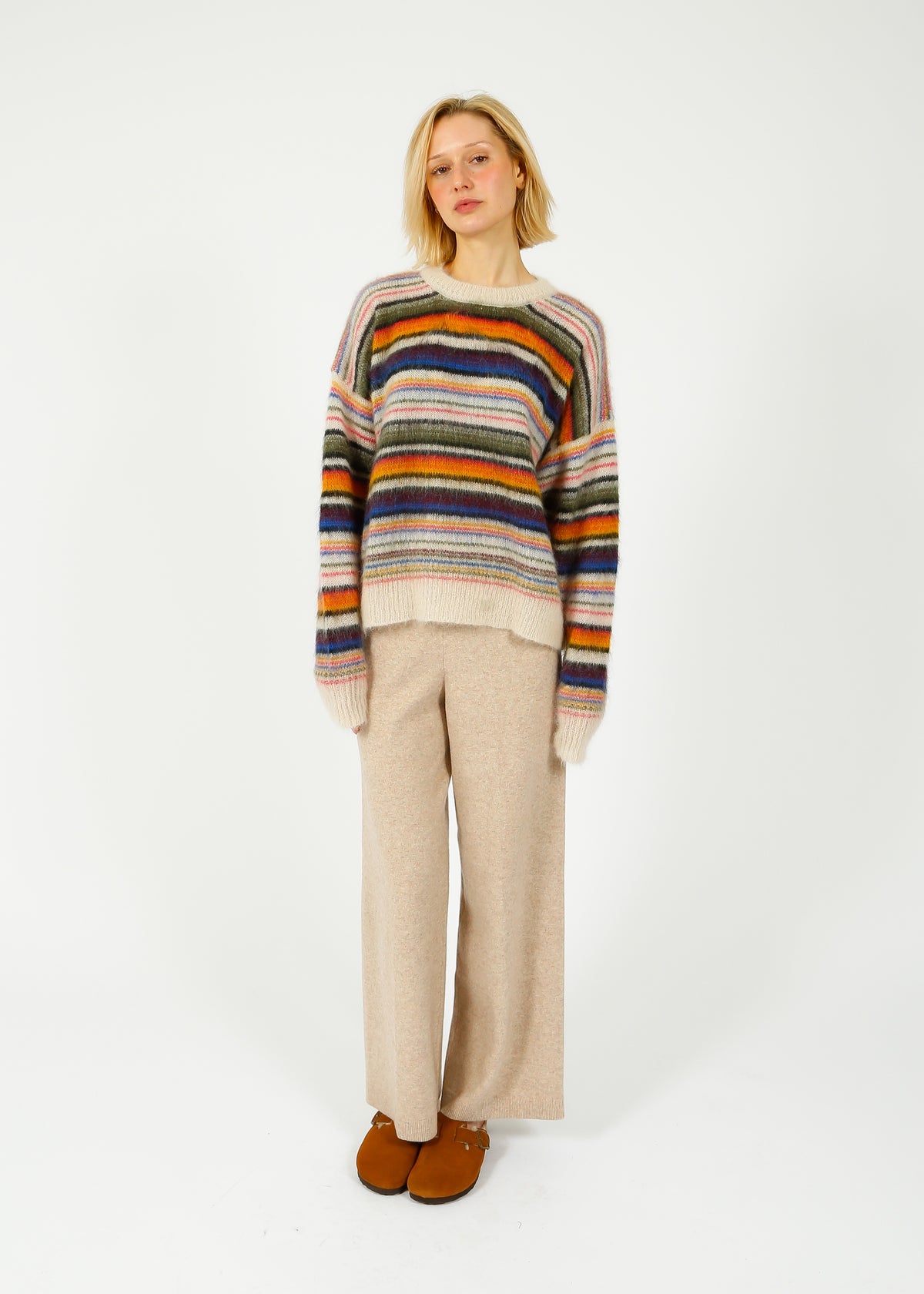 VB Jenkins Knit Pants in Oatmeal