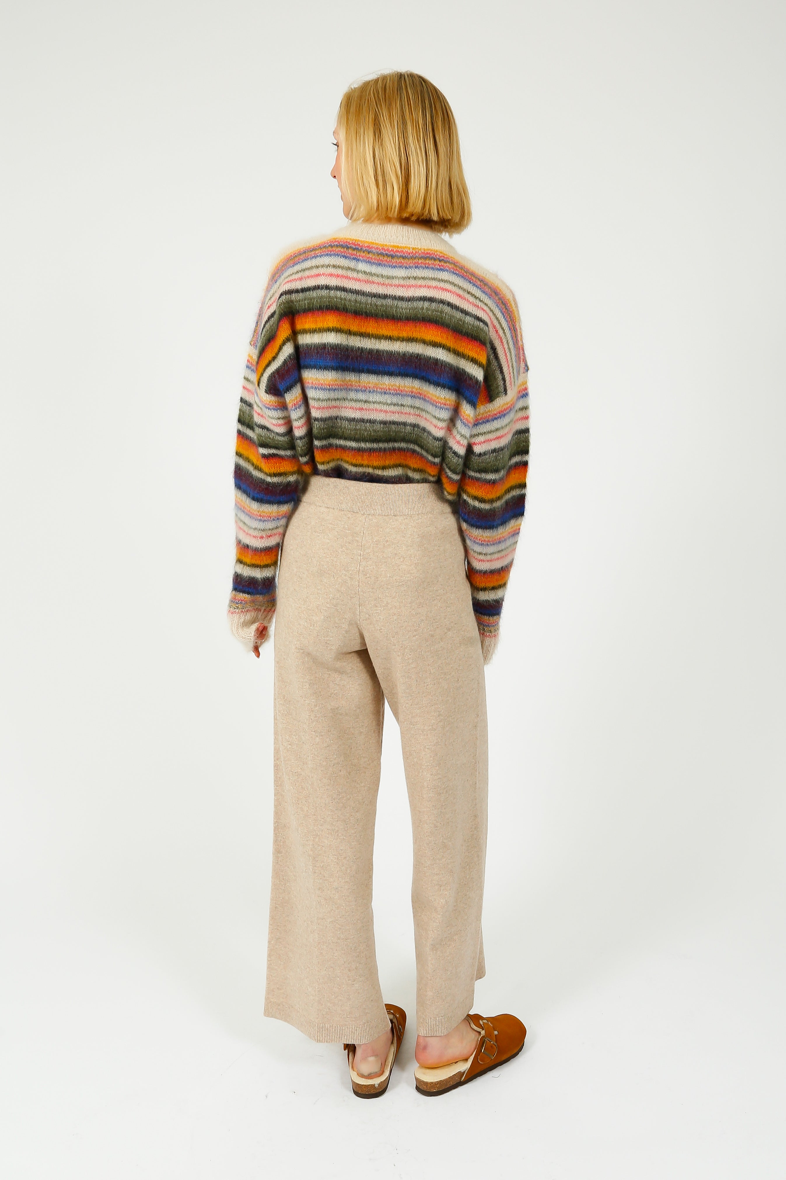 VB Jenkins Knit Pants in Oatmeal