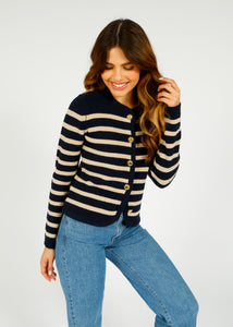 You added <b><u>R&B Nancy Stripe Cardigan in Navy</u></b> to your cart.