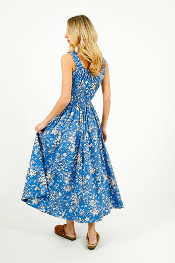 DOEN Emmaretta Dress in Jardins De La Fontaine