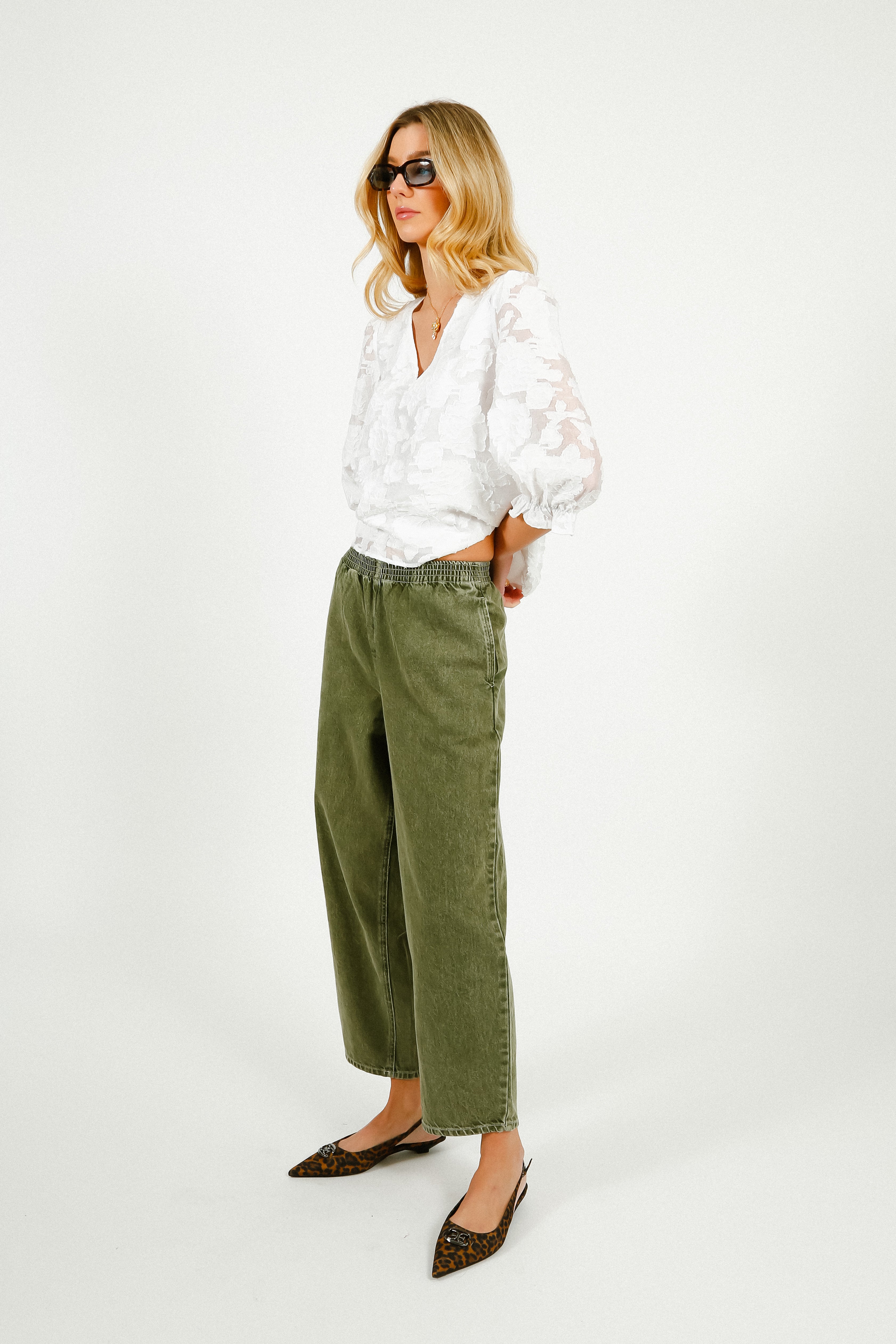 AV Uzatown Trousers in Olive