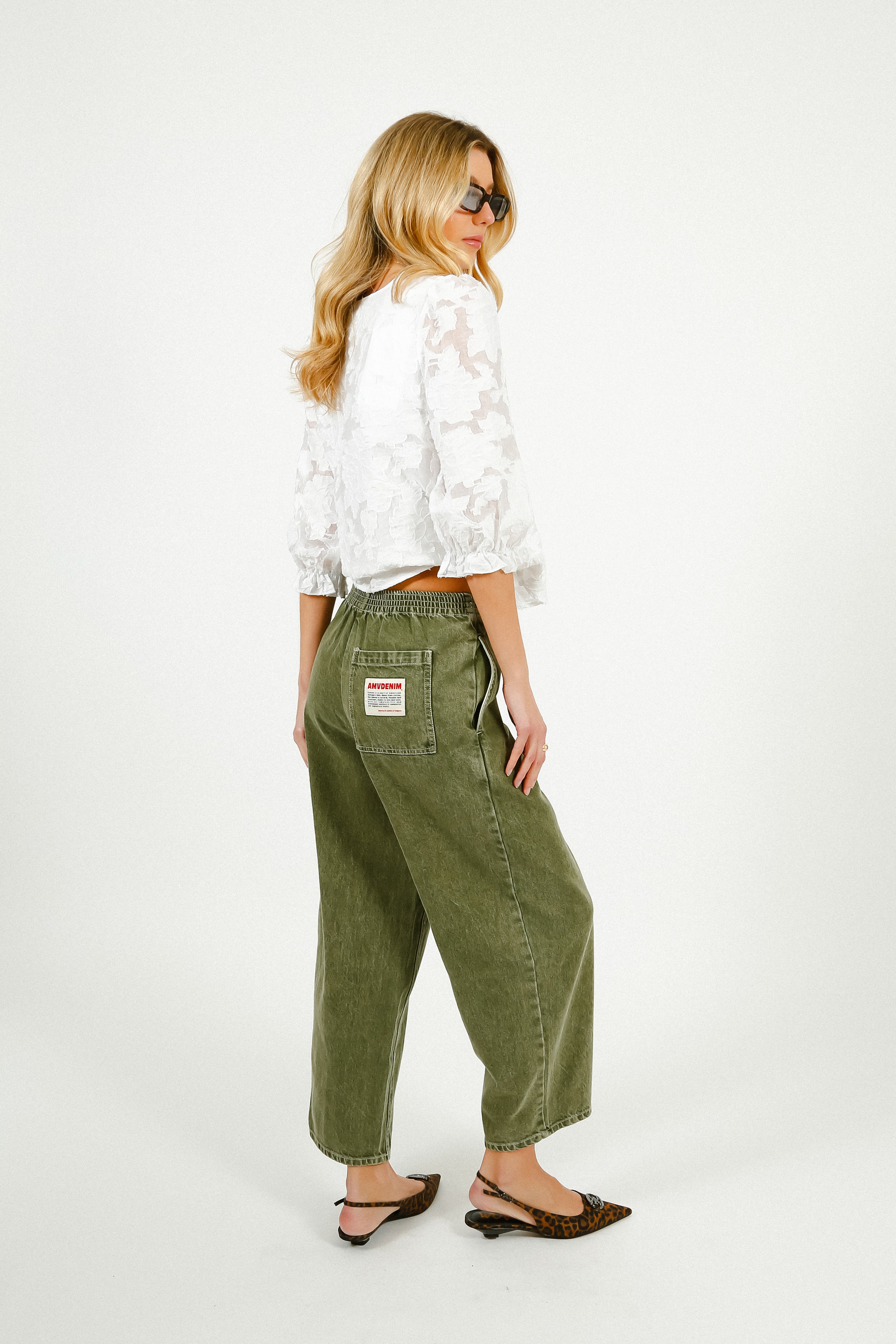 AV Uzatown Trousers in Olive