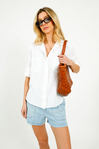 You added <b><u>BD Split Back Button Down in White</u></b> to your cart.