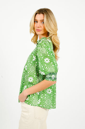 BONTE Loan Shirt in Apple Green