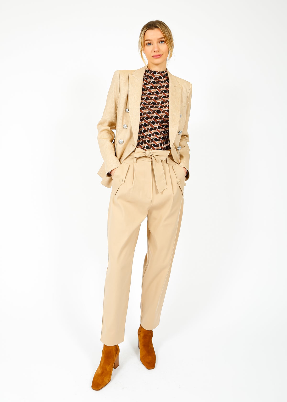 MM Occhio Trousers in Sand