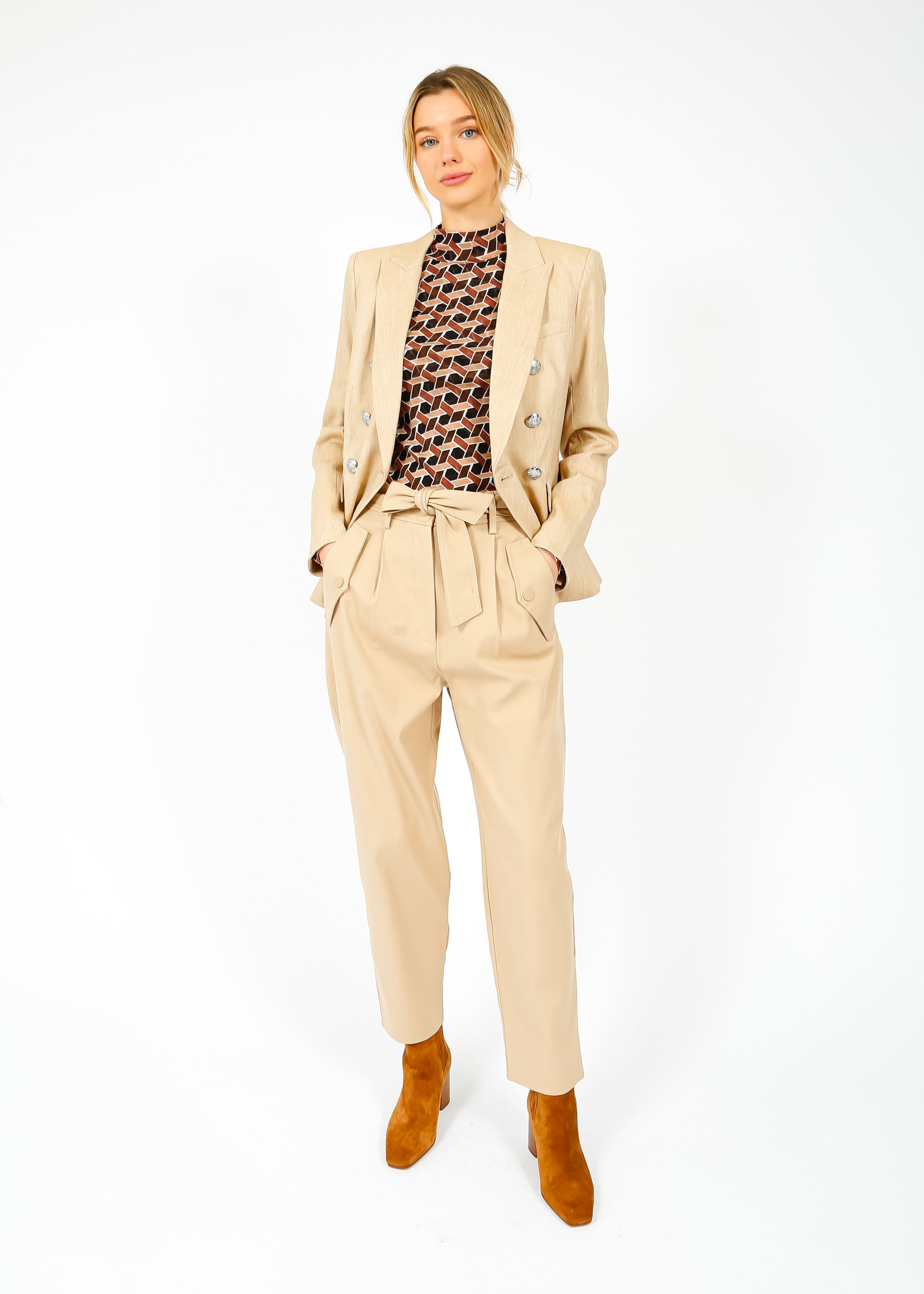 MM Occhio Trousers in Sand