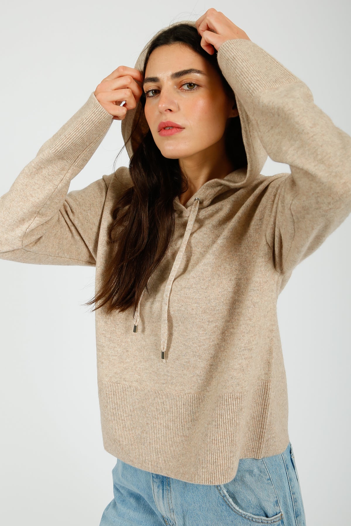 VB Billy Hoodie in Oatmeal