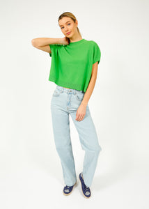 You added <b><u>VK Imogen Boxy Crop in Kelly Green</u></b> to your cart.