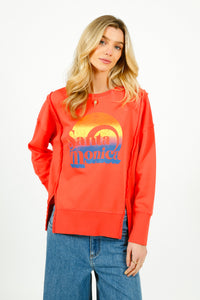 You added <b><u>FIVE Santa Monica Sweatshirt in Coral</u></b> to your cart.