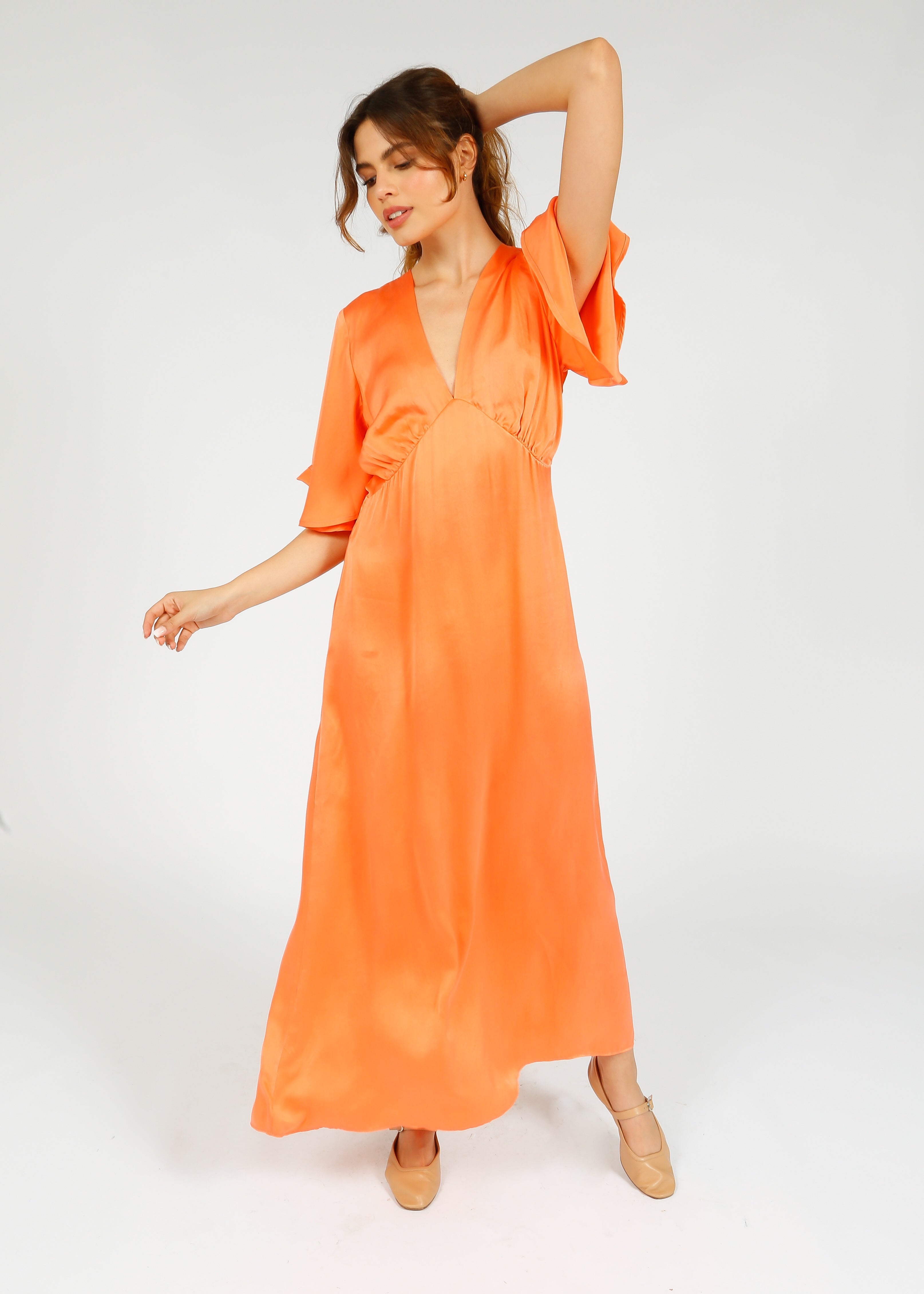 PP Willow Dress in Salmon