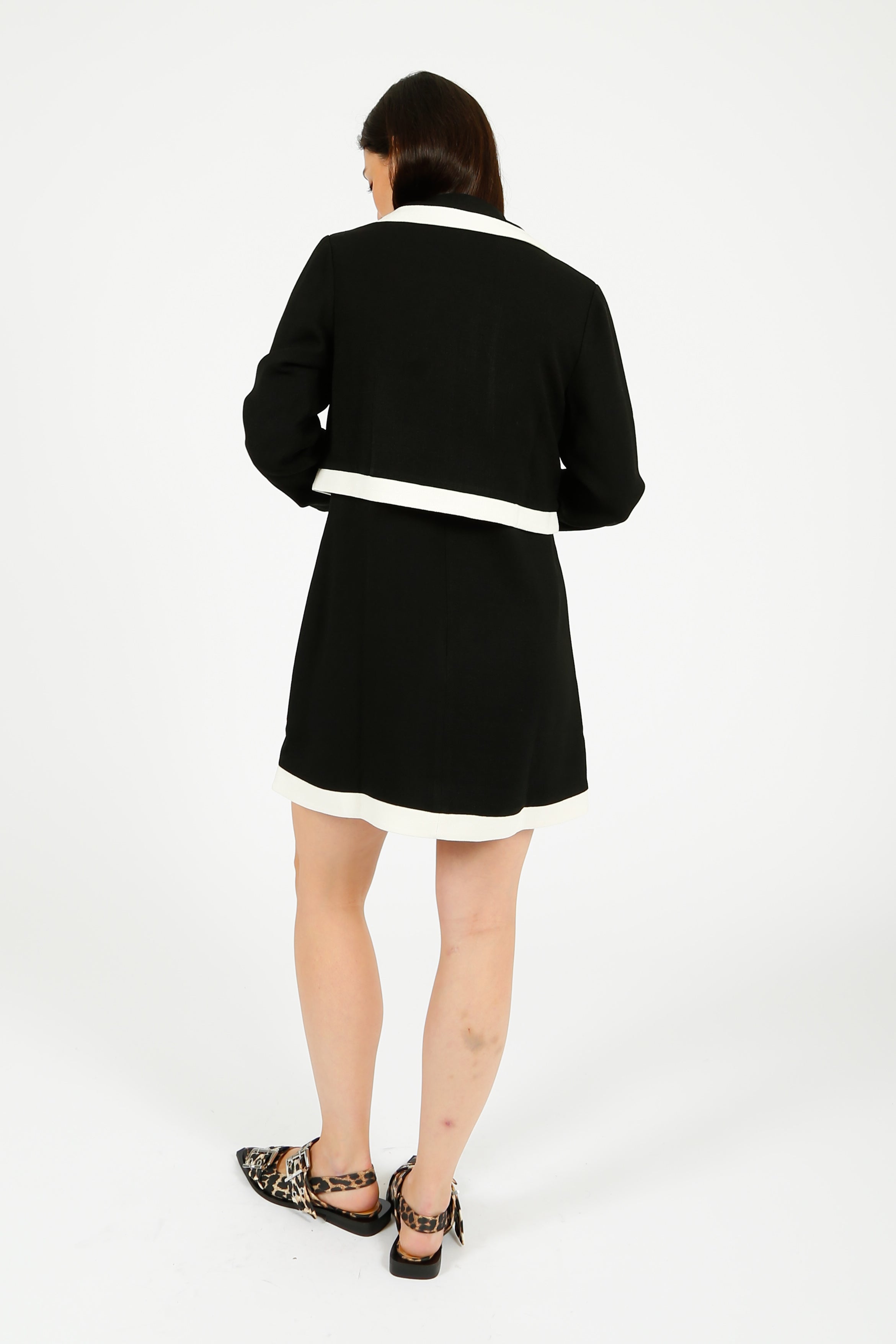 RIXO Bryson Dress in Black