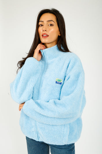 AV Hoki Fleece Jacket in Polar Blue