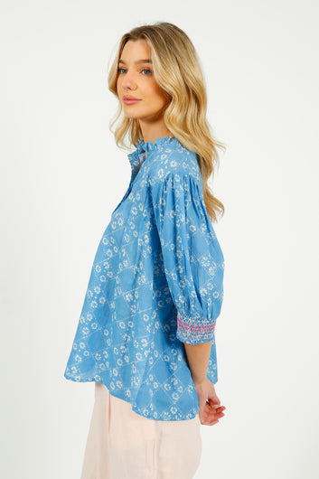 BONTE Loan Shirt in Chalk Blue