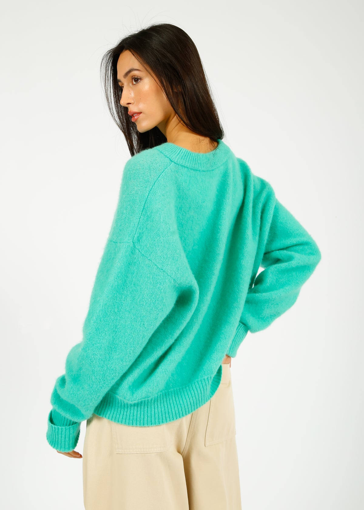 AV Vitow Knit Jumper in Riviera Chine