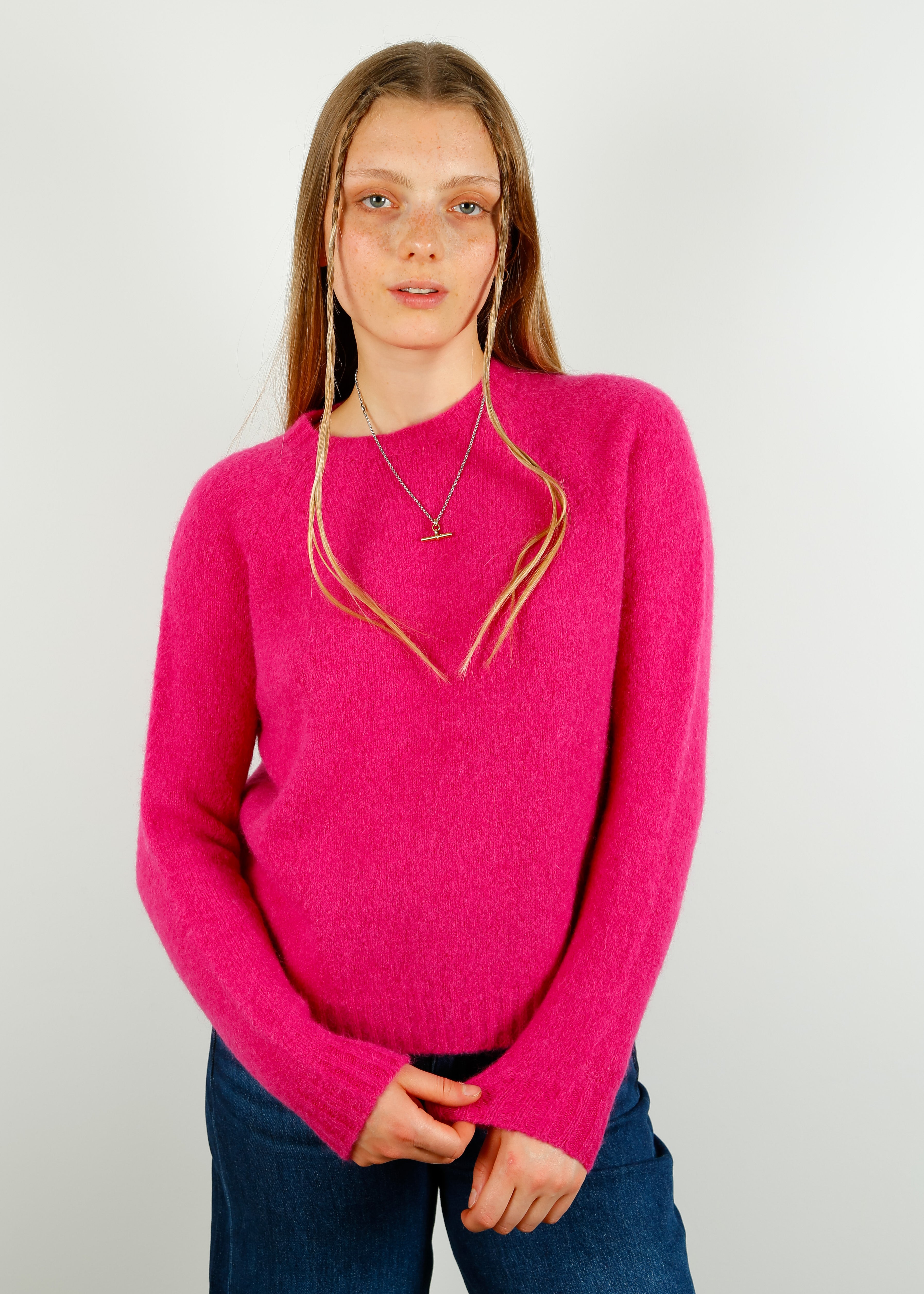 MM Ghiacci Knit in Fuchsia