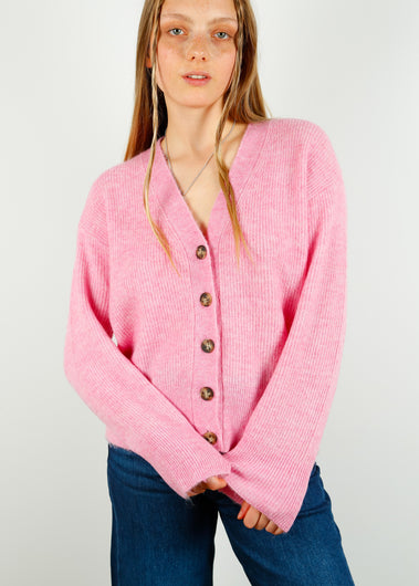 SLF Maline Cardigan in Moolite Mauve