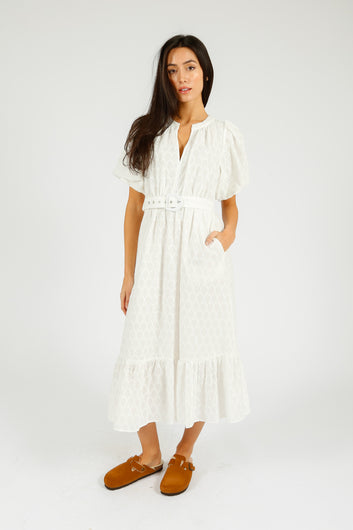 DVF Polina Dress in Ivory