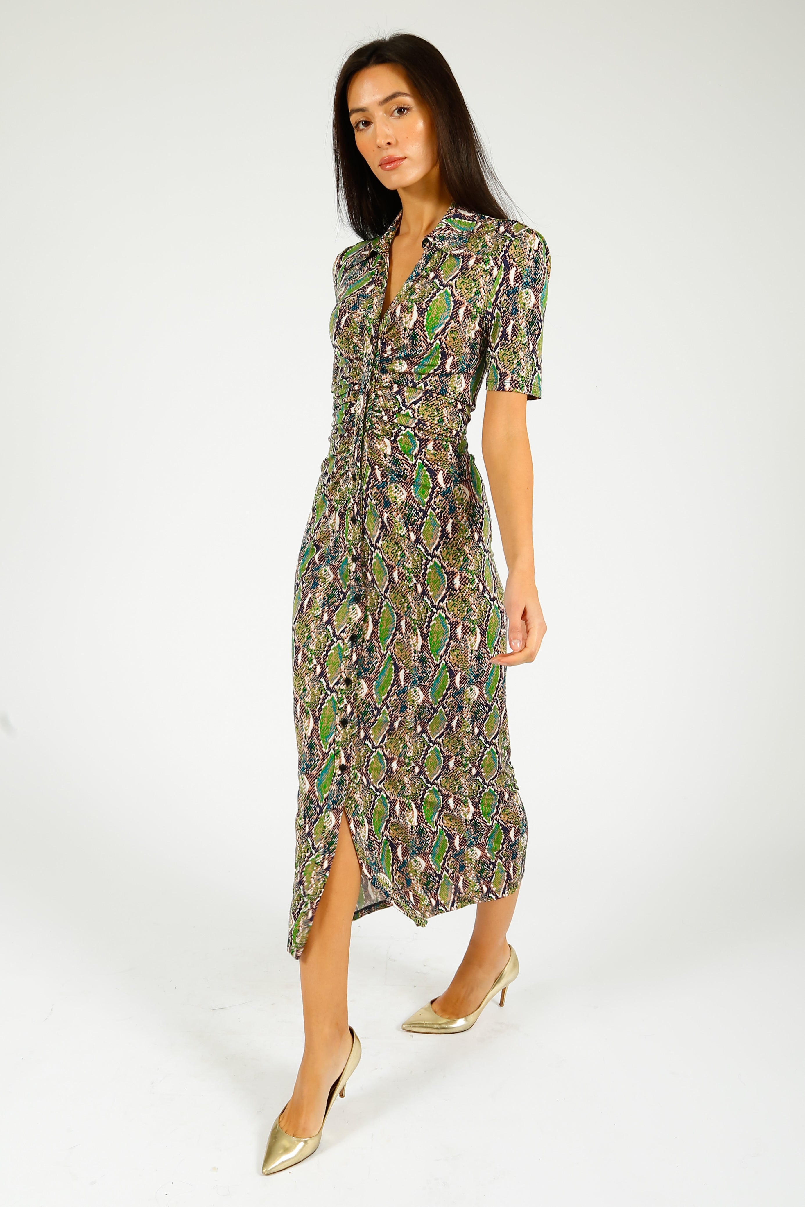 DVF Zoey Dress in Python