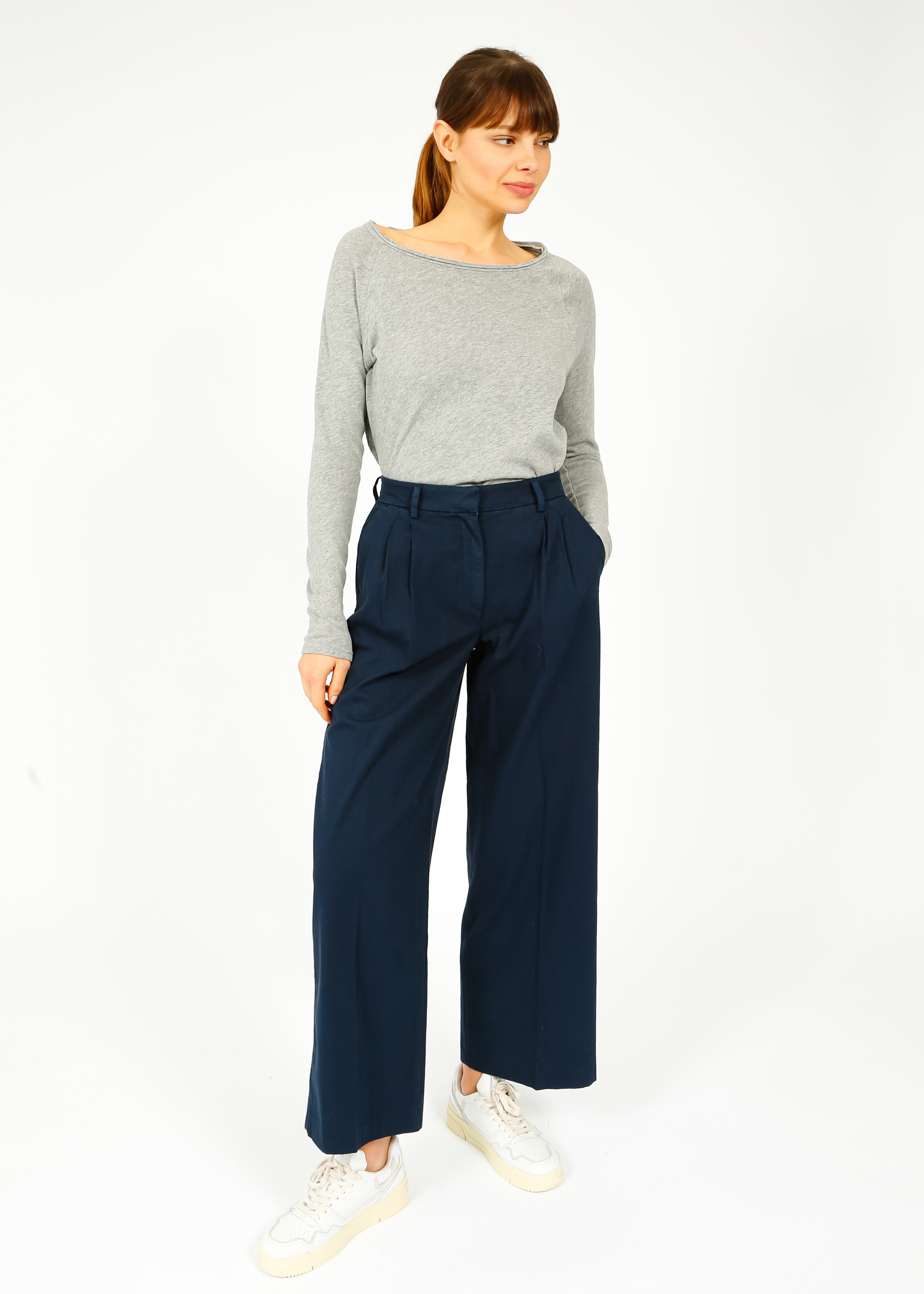 SLF Merla Wide Pant in Dark Sapphire