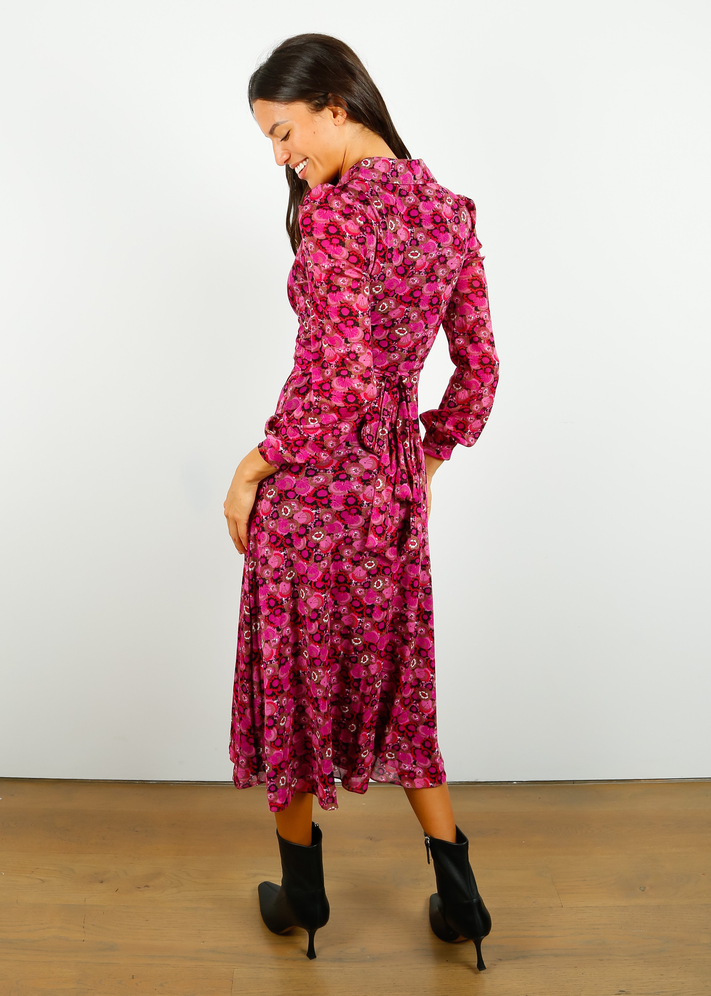 DVF Phoenix Dress in Fall Fruits