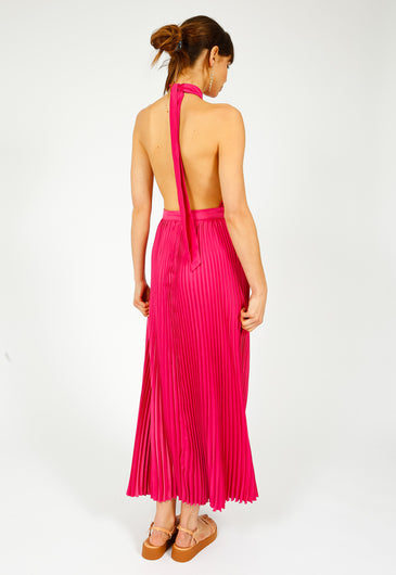 L'IDÉE Cinema Gown in Cerise