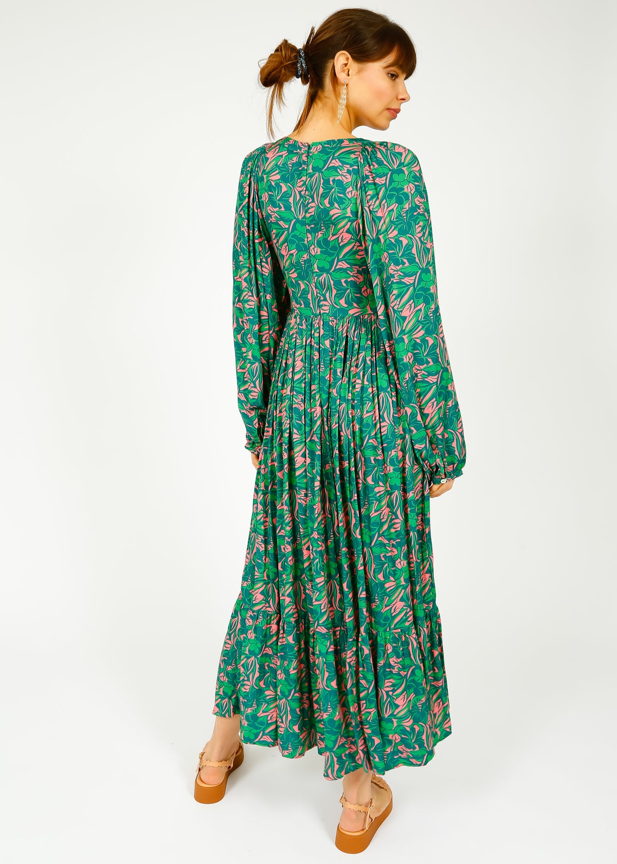 PPL Sofia Dress in Bahia 01 Green