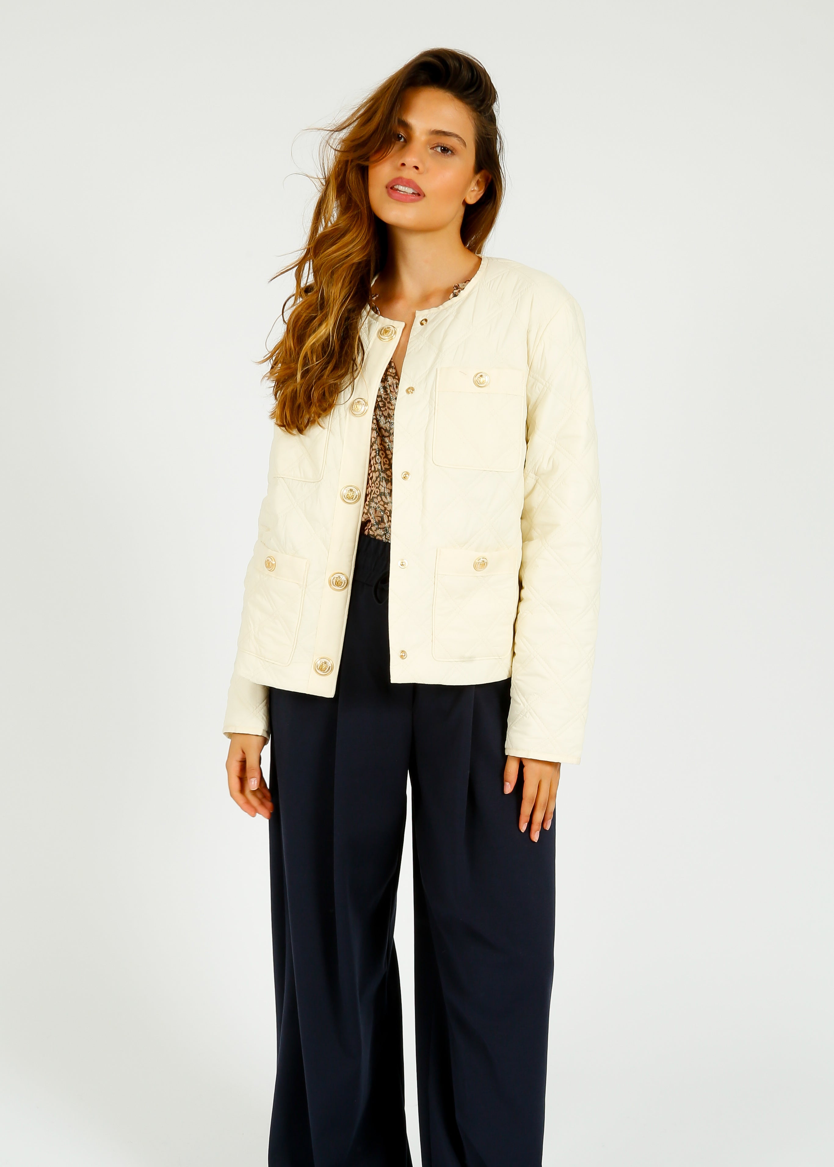 VB Shalia Jacket in Ivory