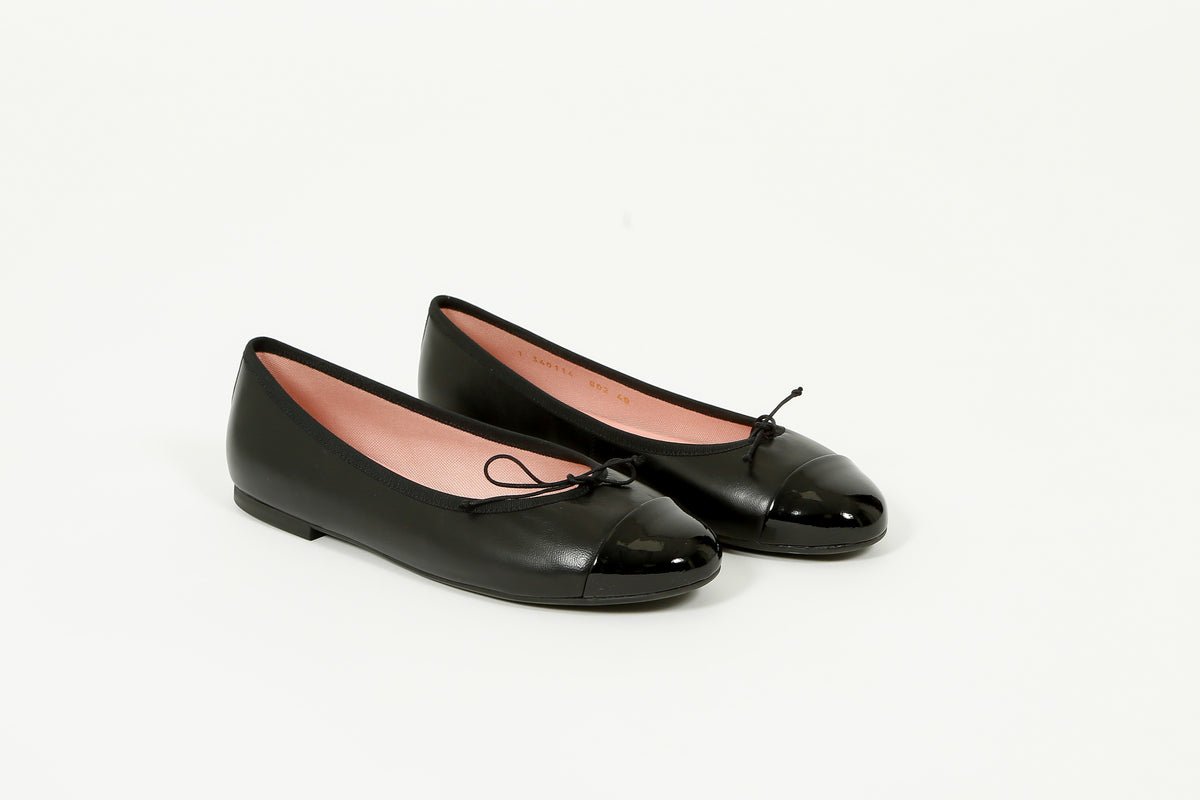 PB Nicole Ballet Pump in Black, Black