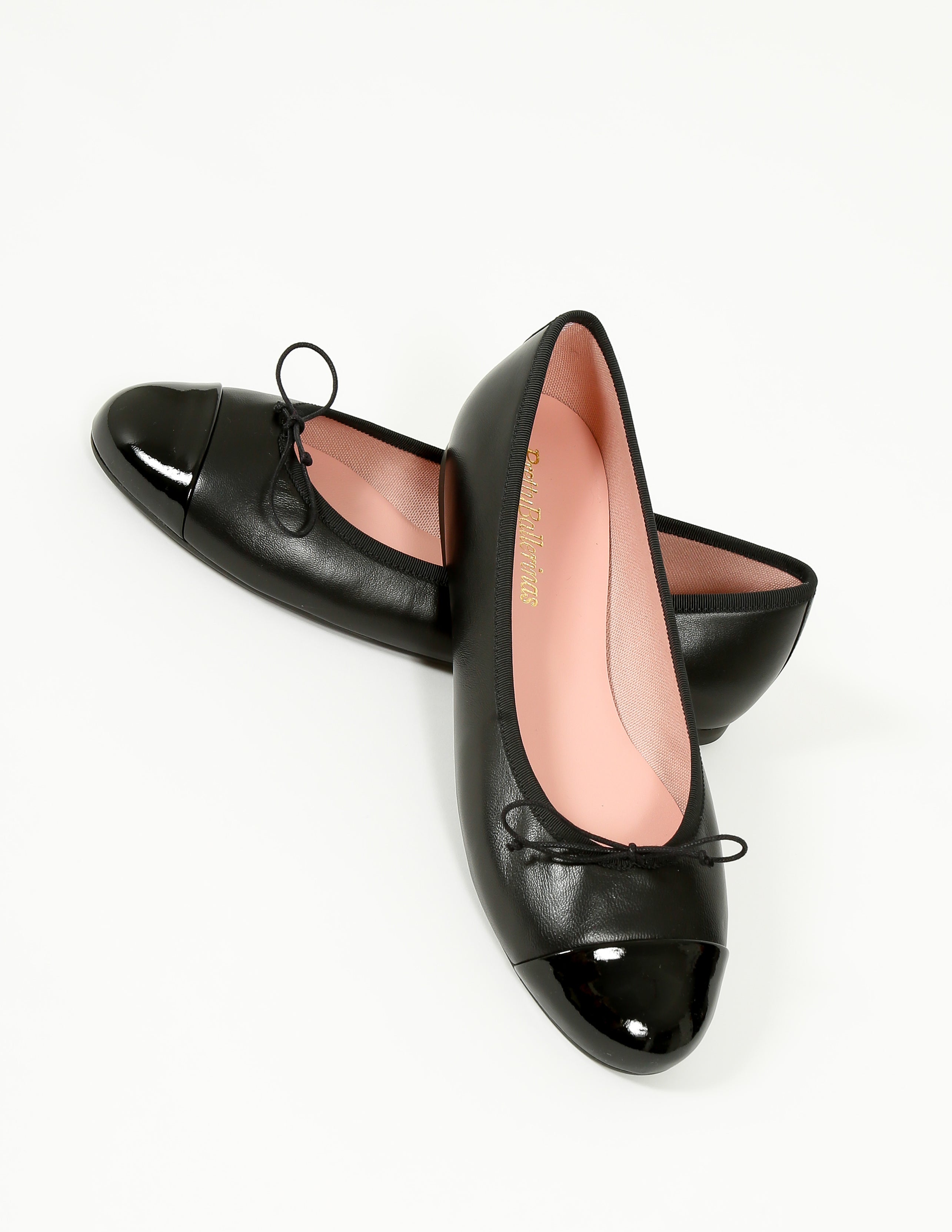 PB Nicole Ballet Pump in Black, Black