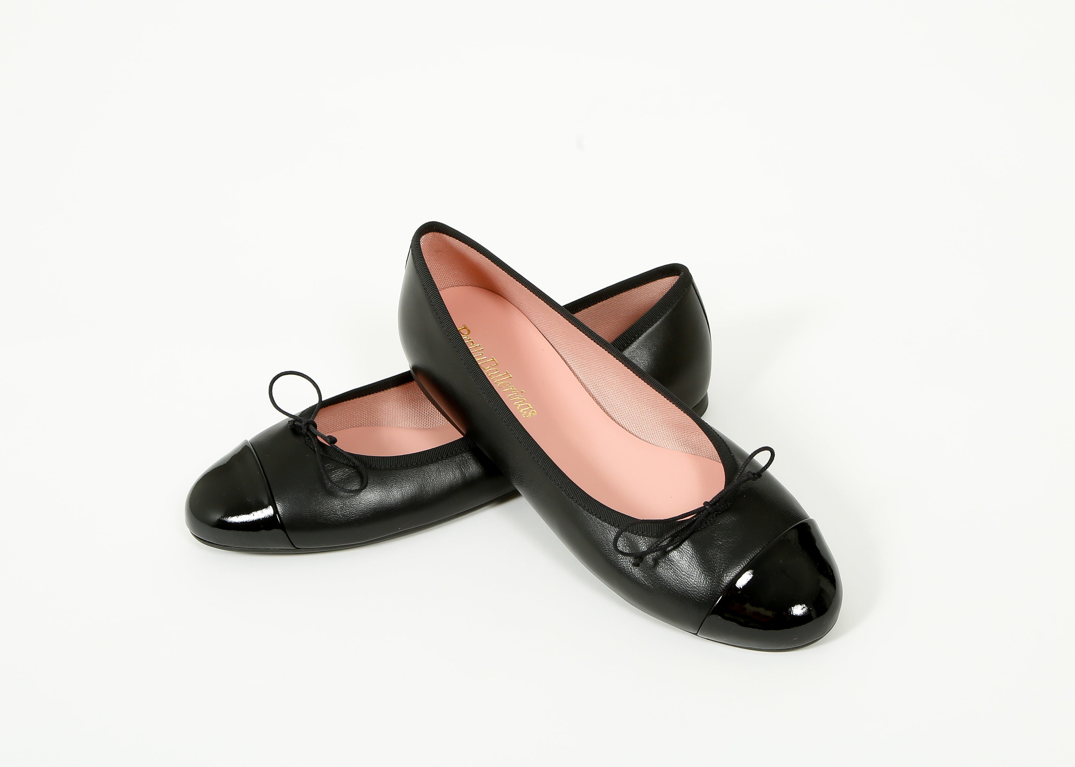 PB Nicole Ballet Pump in Black, Black