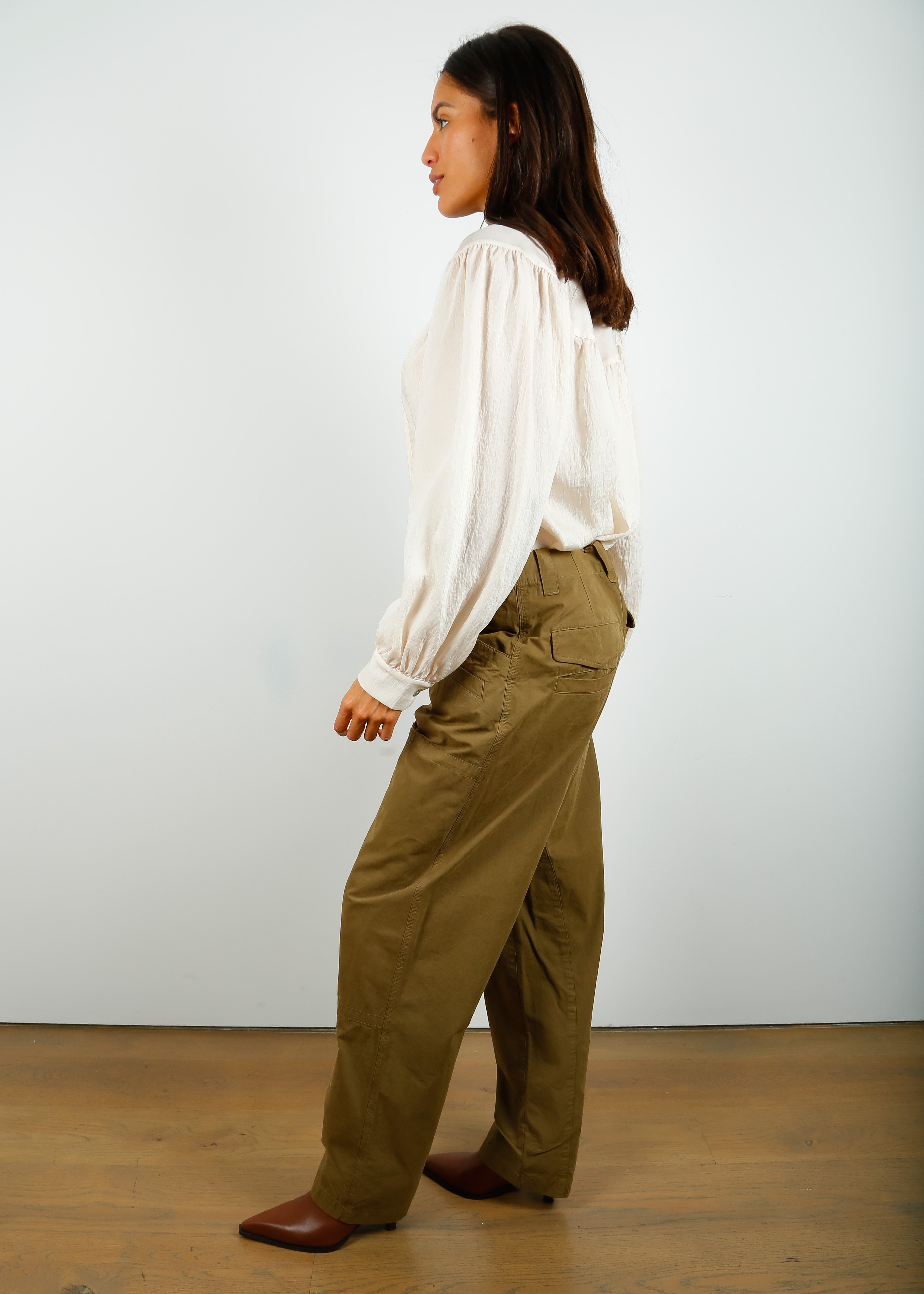 R&B Malia Italian Cotton Cargo Pant