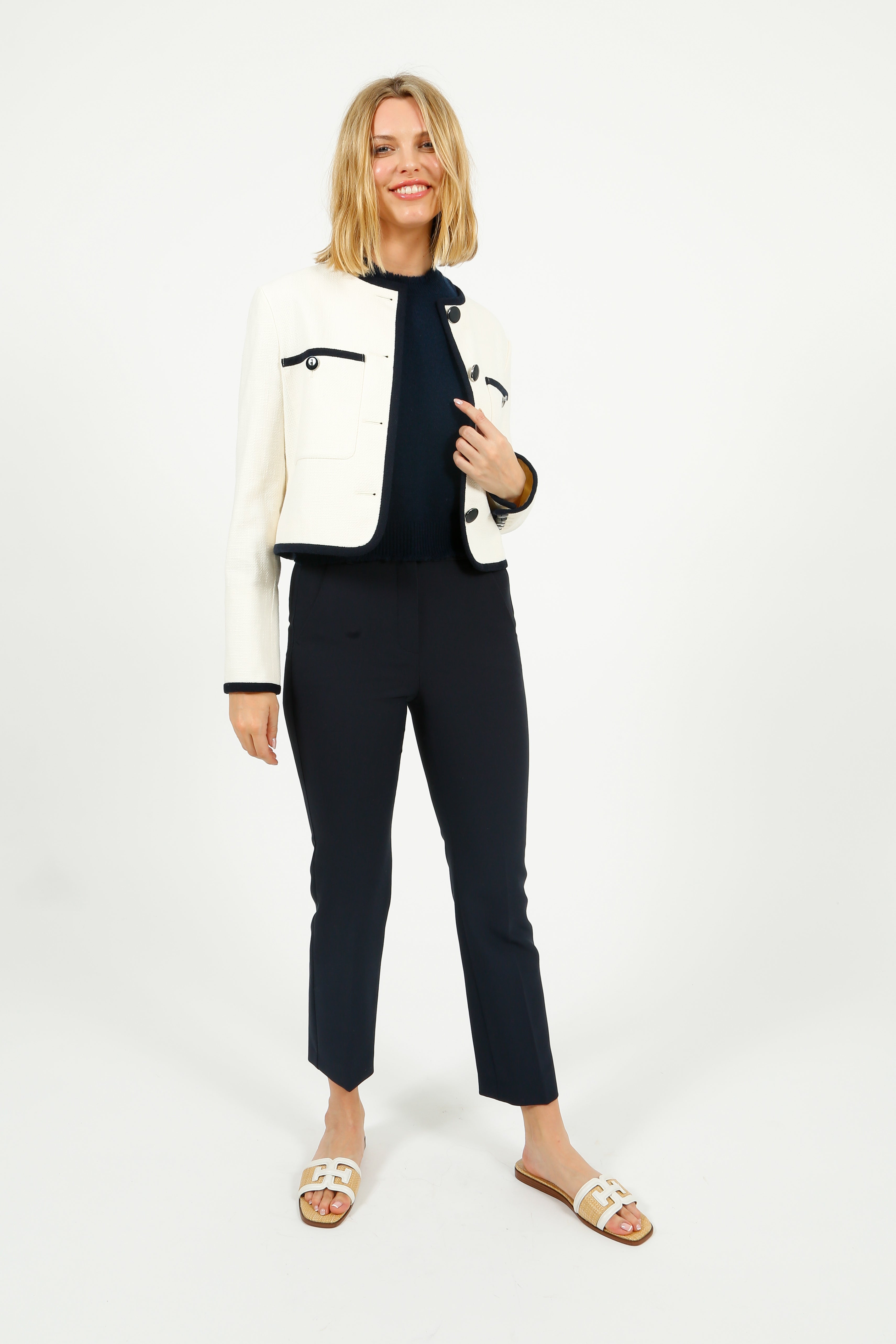 MM Rana Trousers in Navy