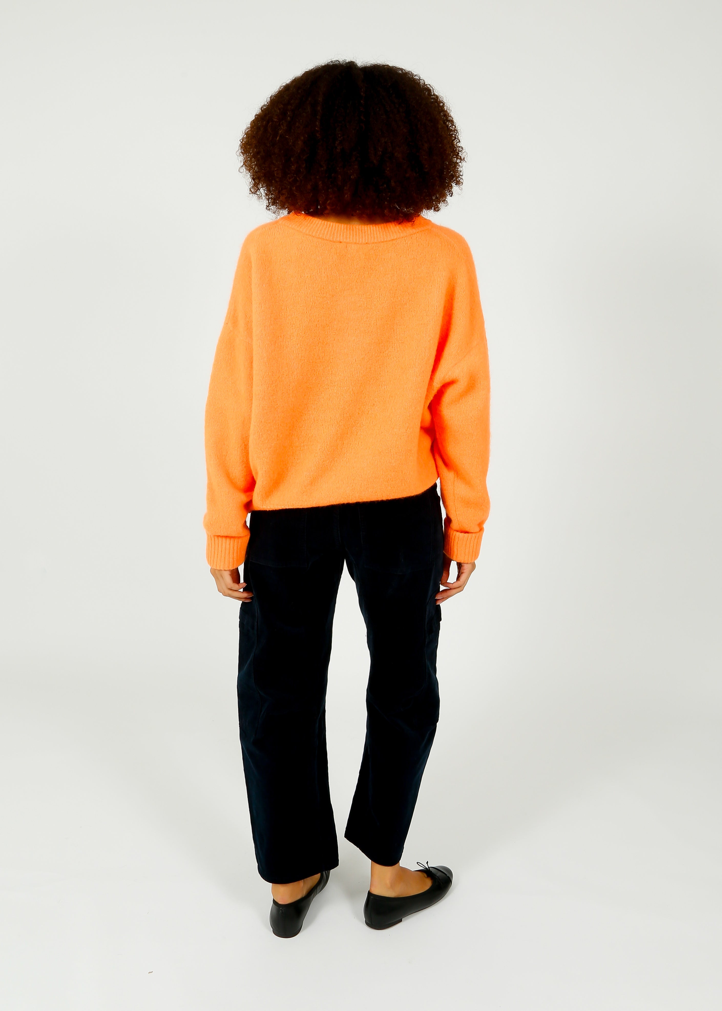 AV Vitow Knit in Carrot Fluro