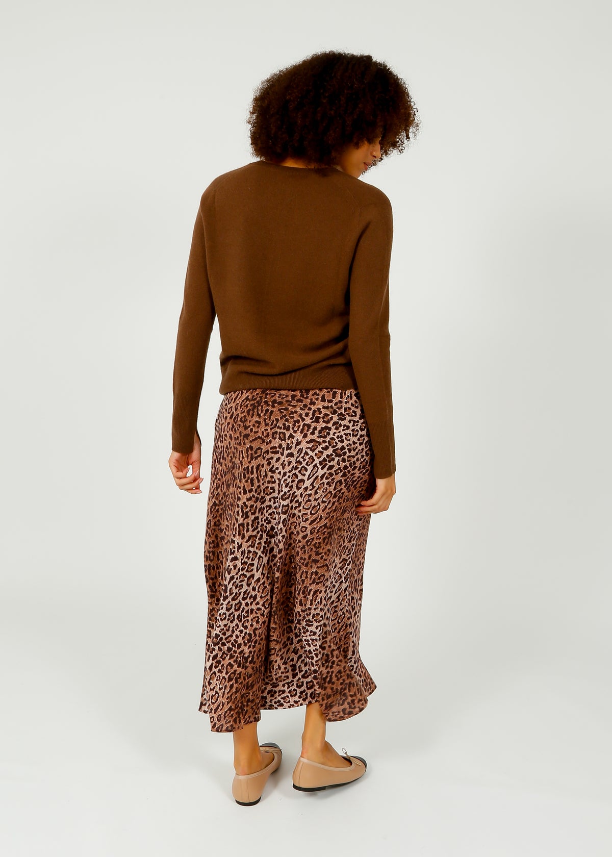 RIXO Kelly Leopard Skirt